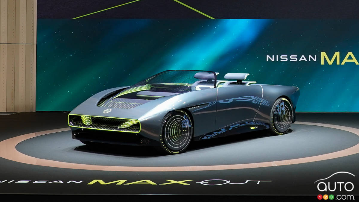 Concept Nissan Max-Out, version 2023 - Trois quarts avant